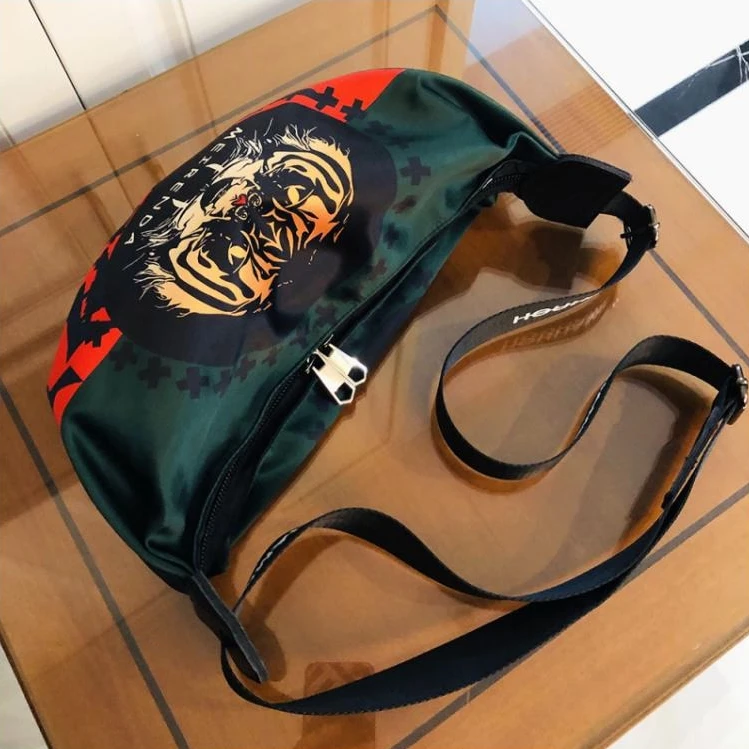 Винтажная нейлоновая поясная сумка для женщин модный дизайнерский роскошный