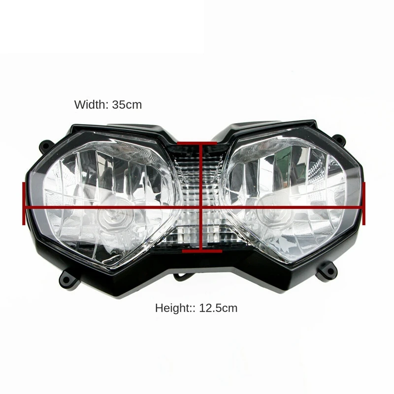 

Motorcycle Front Headlight Head Light Lamp Assembly Fit For Triumph Tiger 800/1200 Explorer 2010-2017