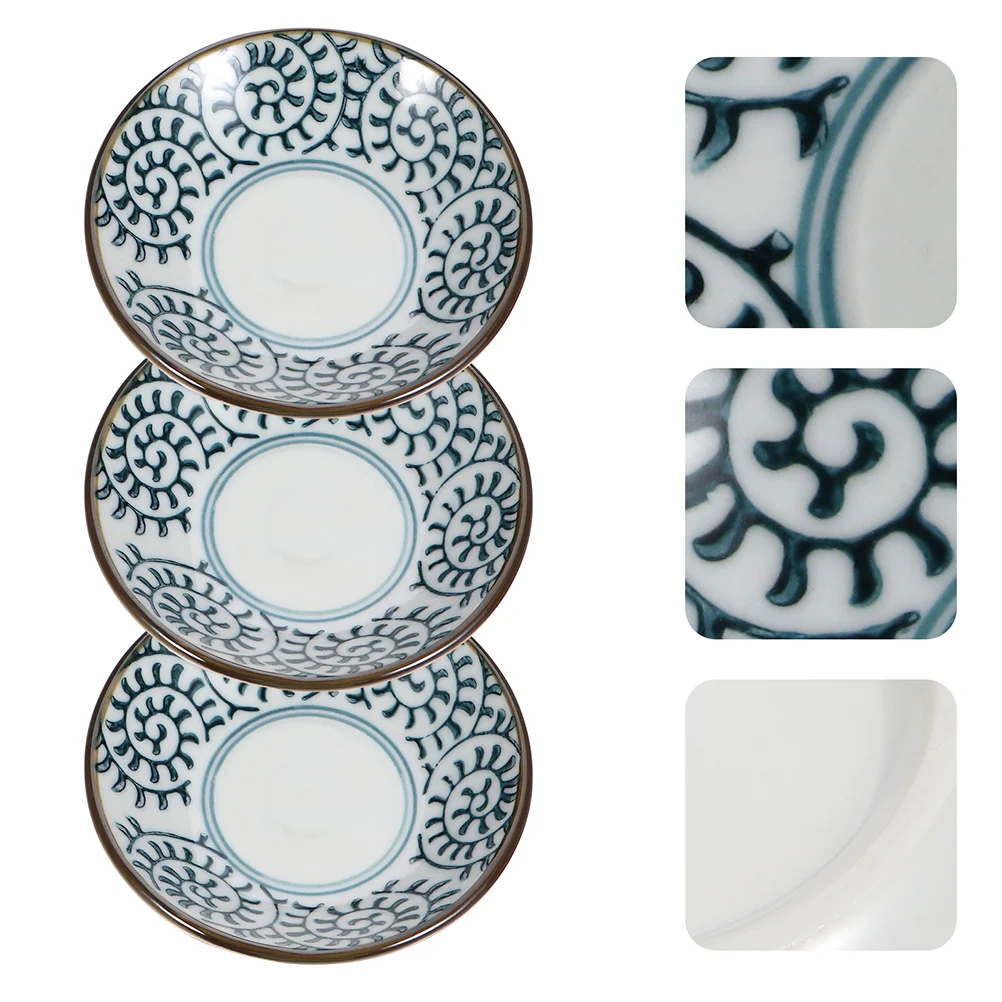 

Dish Bowl Plate Sauce Party Fruit Ceramic Dipping Servingtray Appetizer Platter Dishes Porcelain Japanese Seasoning Dried