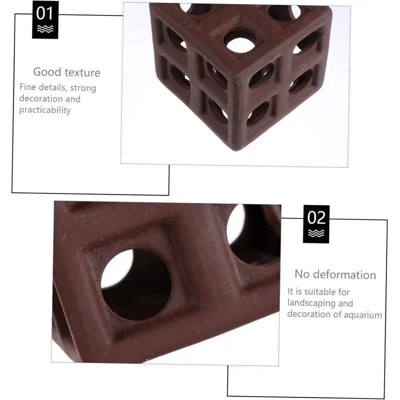 Инновационное украшение для аквариума-магический куб: стильный и веселый вашего