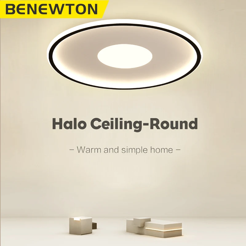 Светодиодный круглый потолок BENEWTON светодиодный светильник в современном