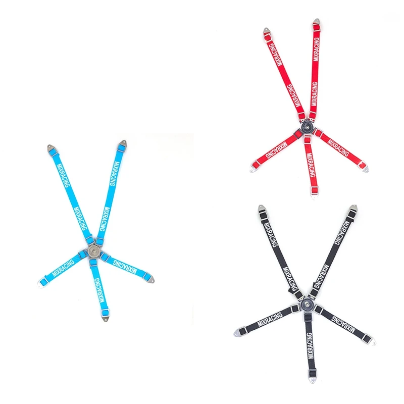 

Ремень безопасности с имитацией для автомобиля на гусеничном ходу 1/10 RC Axial SCX10 Wraith Traxxas TRX4 D90 RC короткий курс