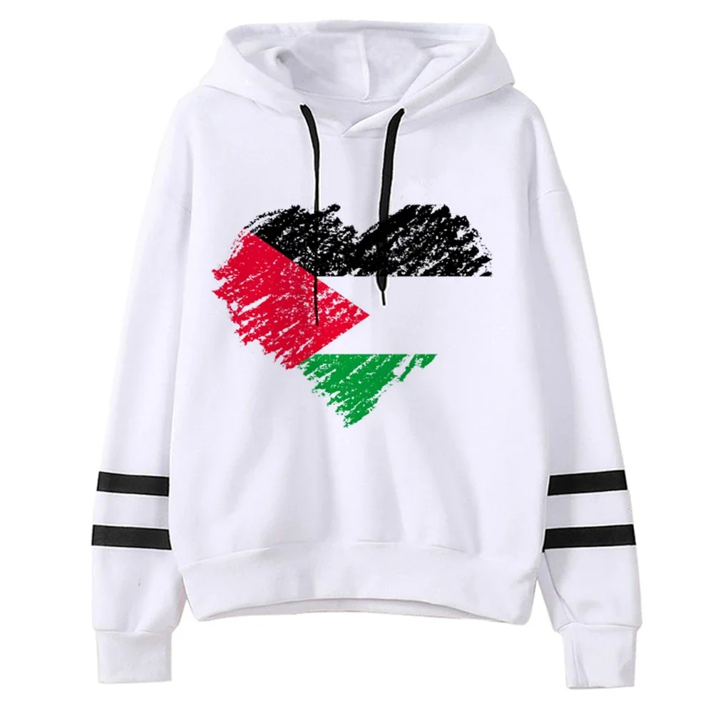 

Palestine hoodies women sweat y2k vintage funny gothic clothes pulls female Winter clothing