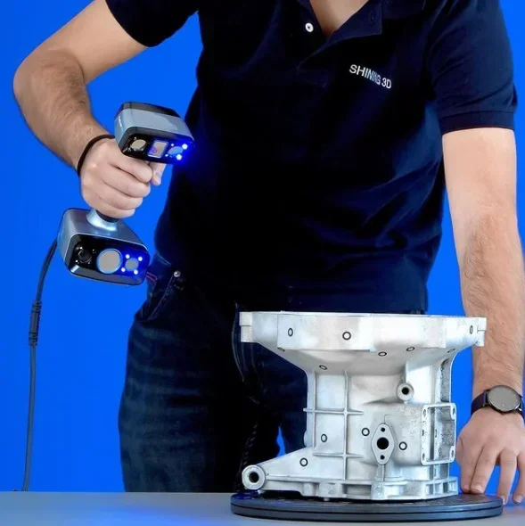 Цветовая верность Двойной Blu-ray HX Эйнскан 3d сканер ручной лазерный тела