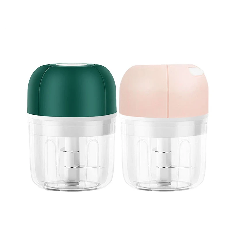 

Kitchen accessories 100/250ml mini electric garlic masher wireless usb charging garlic tools crusher Onion slicer mincer