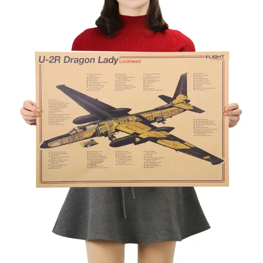 

Постер "Винтажный истребитель" LOSICOE