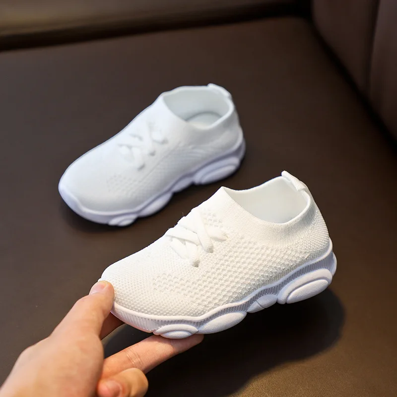 

TR TYY Kids Shoes Soft Rubber Bottom Baby Sneaker Casual Flat Sneakers Shoes