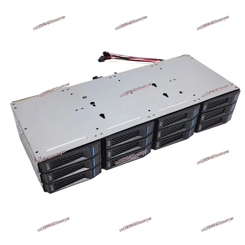 Фото 12-слотовый отсек для HDD 3,5 дюйма с горячей заменой, плата SFF-8087 Mini SAS с разъемом питания D-Type 4Pin Molex для расширения хранилища серверов и NAS №1