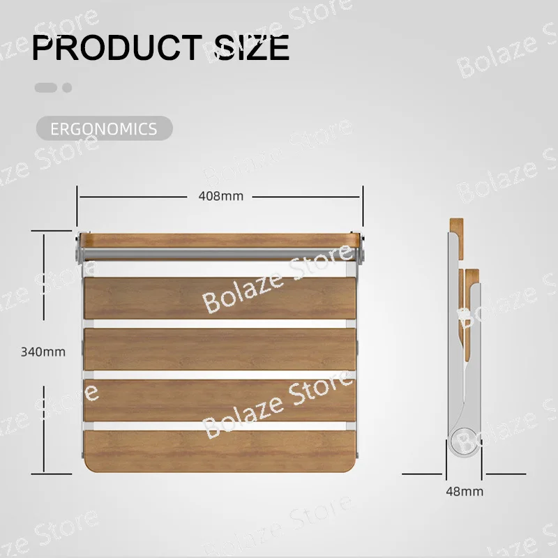 Настенное складное кресло сиденье для душа ванной и стул скамейка туалета