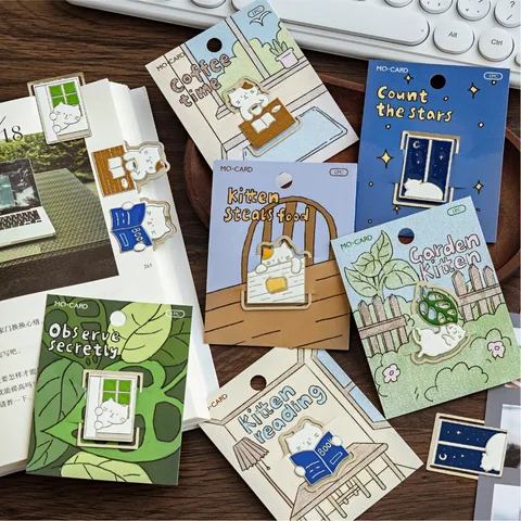 Металлическая винтажная закладка