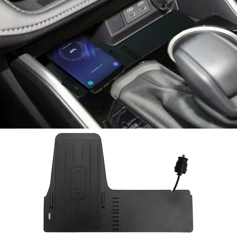 Автомобильный держатель для телефона toyota highlander 2020 2021 быстрая зарядка