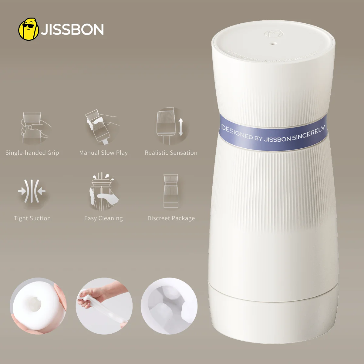 Мужской мастурбатор Jissbon