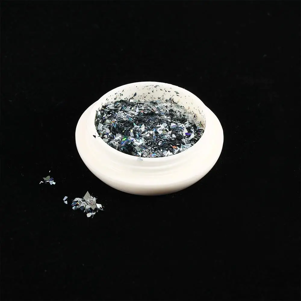 Лазерная Звезда фрагмент Aurora хлопья гвоздь искусство украшения блестящая пудра