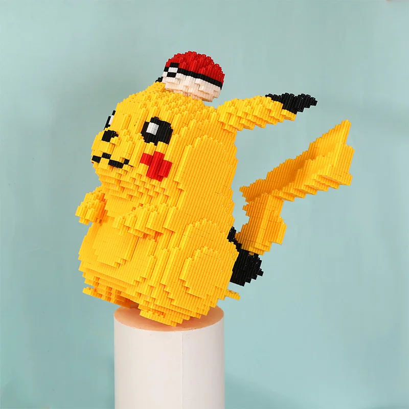 Покемон магический строительные блоки Пикачу джигги фонарик венузавр фигурка