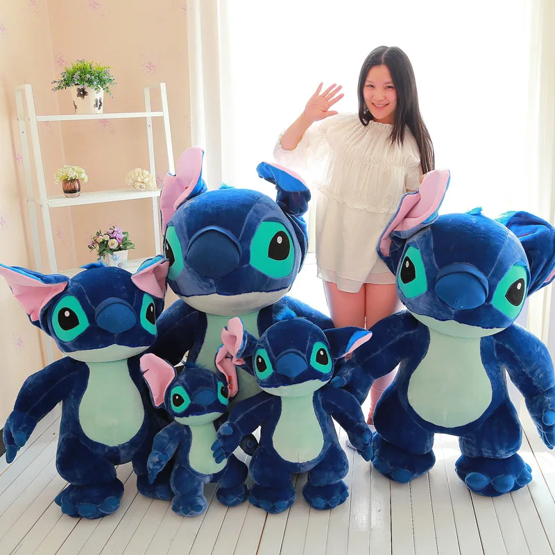 

Disney Large Size Lillo & Stitch Plush Doll Anime Toys Hobbies Stiching Items Stuffed Plush Toy Peluche Grande Birthday Gift
