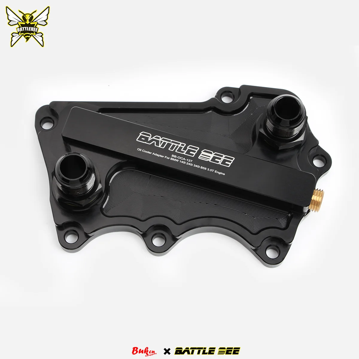 Комплект масляного радиатора двигателя Battle Bee для BMW B58B30 140i 240i 340i Z4 масляный