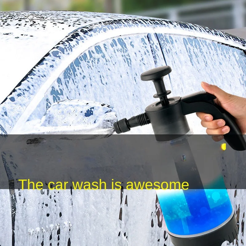 Car Wash Spray Foamer Watering Pot Artifact Special Pa Pot Gun Manual Car Wash Liquid Generator High Pressure Hand Spray Supplie