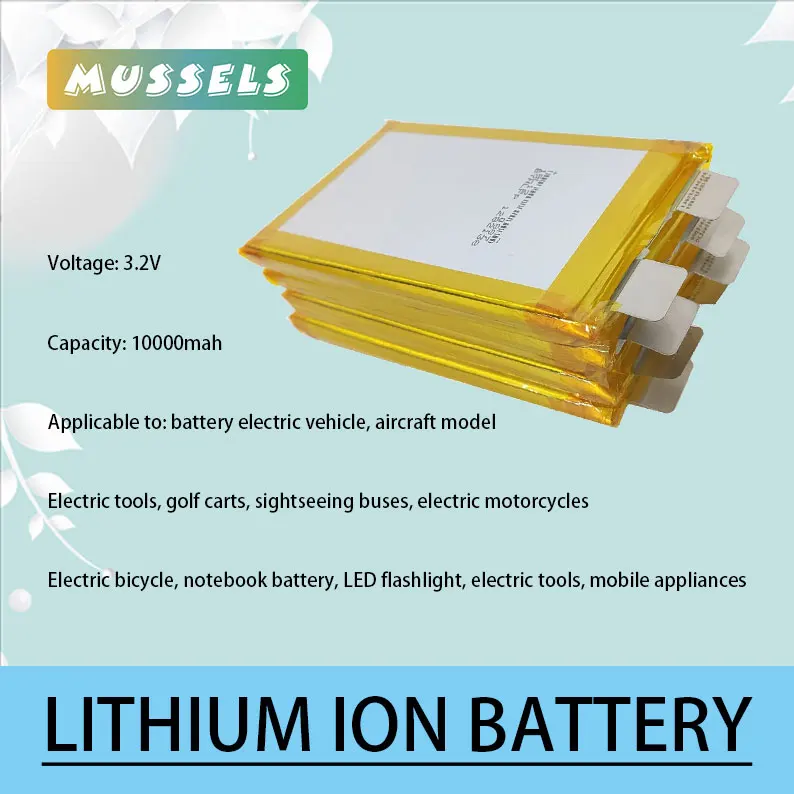 

3.2v lifepo4 rechargeable battery 10000mah lithium ion polymer battery for 24v 12v 36v 10ah electric bike can hide energy