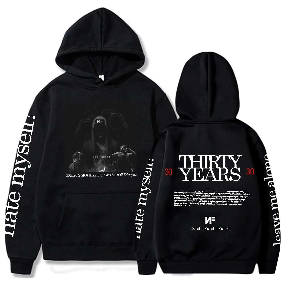 NF Толстовка Music Merch Harajuku пуловер Топы Свитшот унисекс