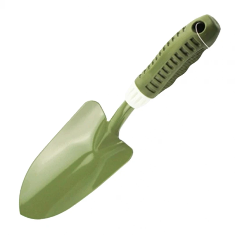 

Gardening Shovel Spade PE Handle Iron Head Gardening Tool Durable Comfortable Flower Vegetables Planting Soil Loosening Shovel