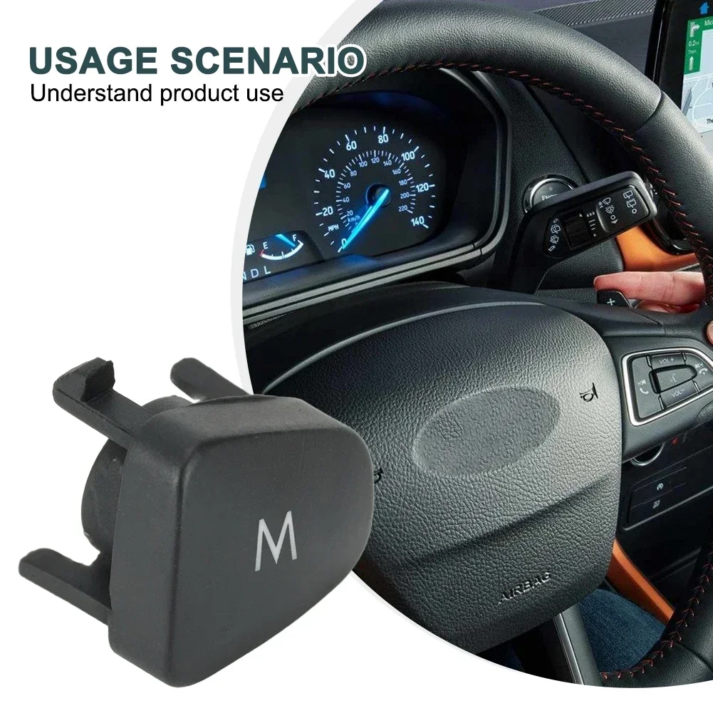 Новый полезный руль с кнопкой M для MK8 ST Ecosport 2013 пластиковый Plug and Play замена