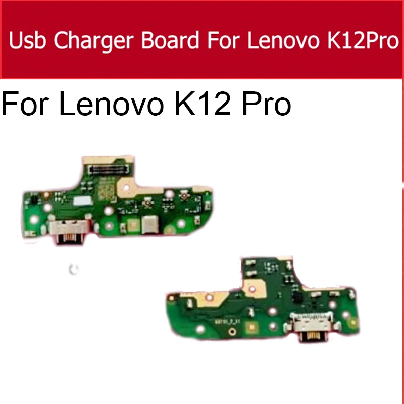 Оригинальная зарядная док-станция USB для Lenovo K12Pro, USB-разъем для зарядного устройства, микрофон, порт для телефона, запасные части