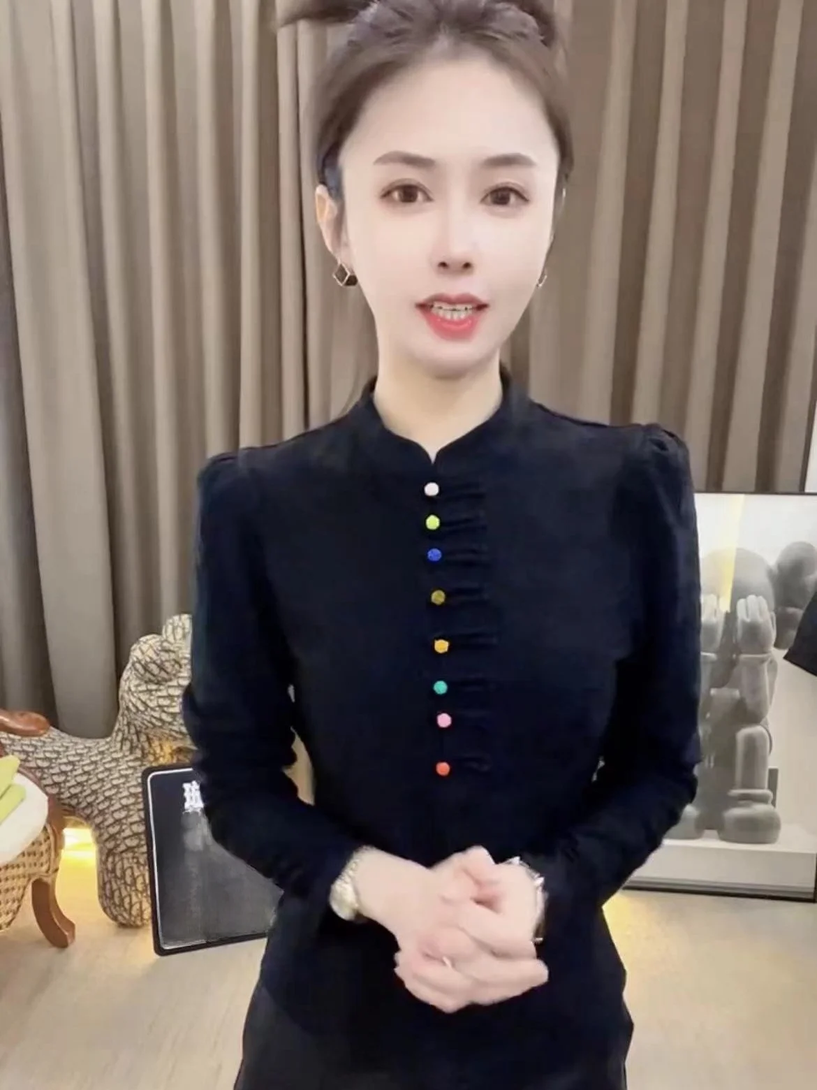 Осень и зима 2024 новая китайская национальная мода этнические модные рубашки с