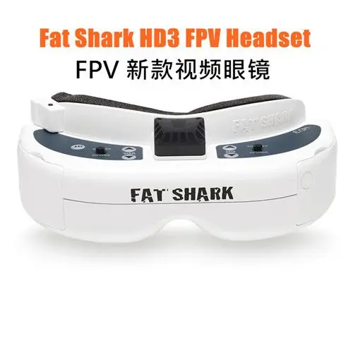 

Fatshark Fat Shark Dominator HD3 HD V3 4:3 FPV очки FPV видео очки гарнитура с DVR