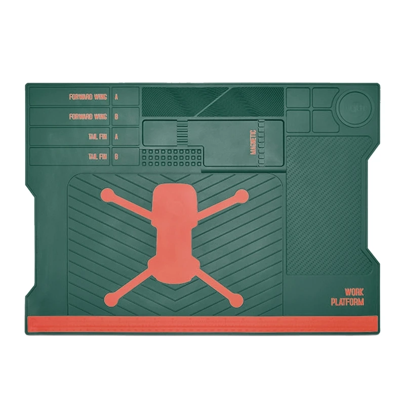 

Drone Motherboard Electronic Repair Pad Parts Placement Waterproof Insulation Pad Storage Parts Work Pad Desk Platform B36A