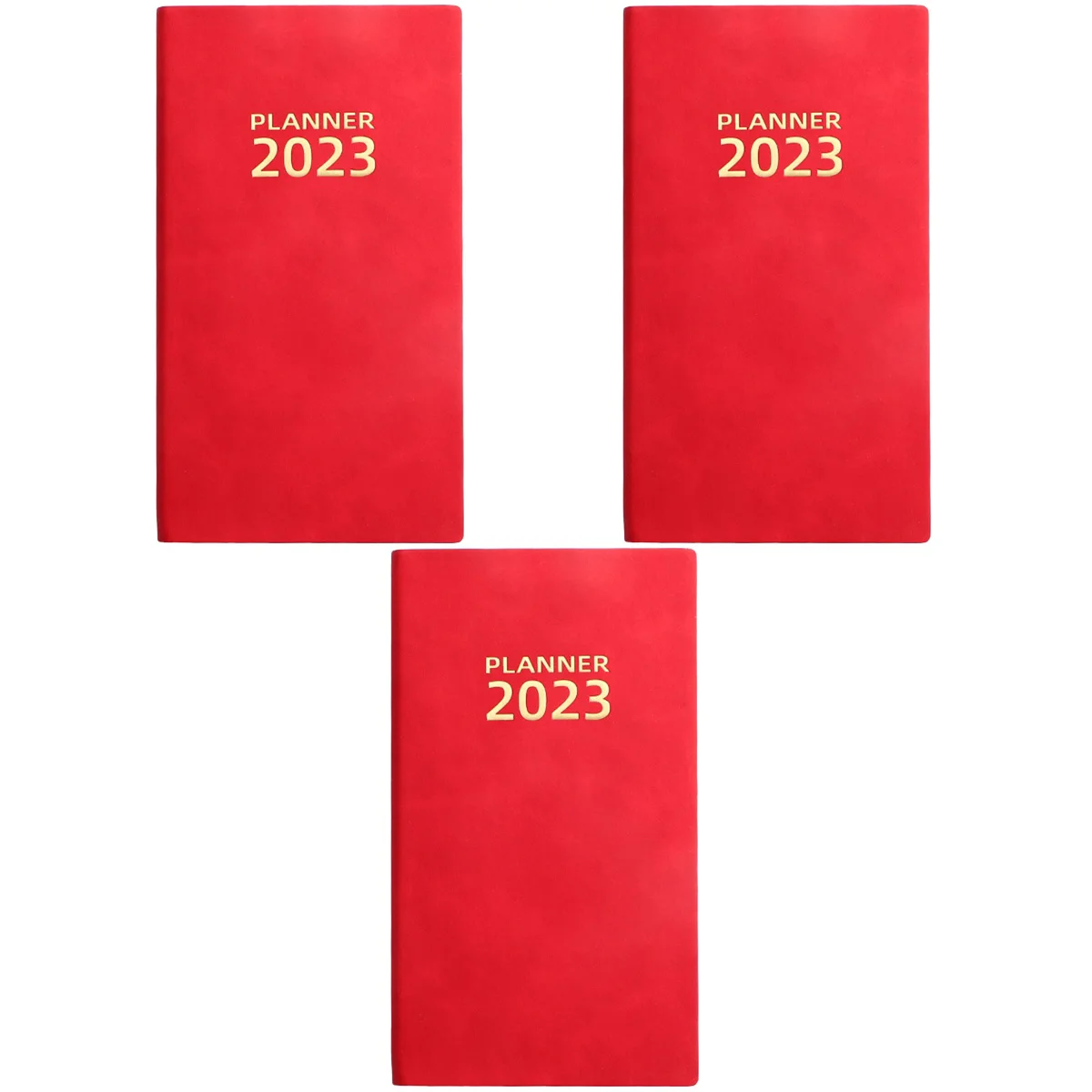 

3pcs Portable Note Pad English Notepad Household 2023 Planner Notepad Office