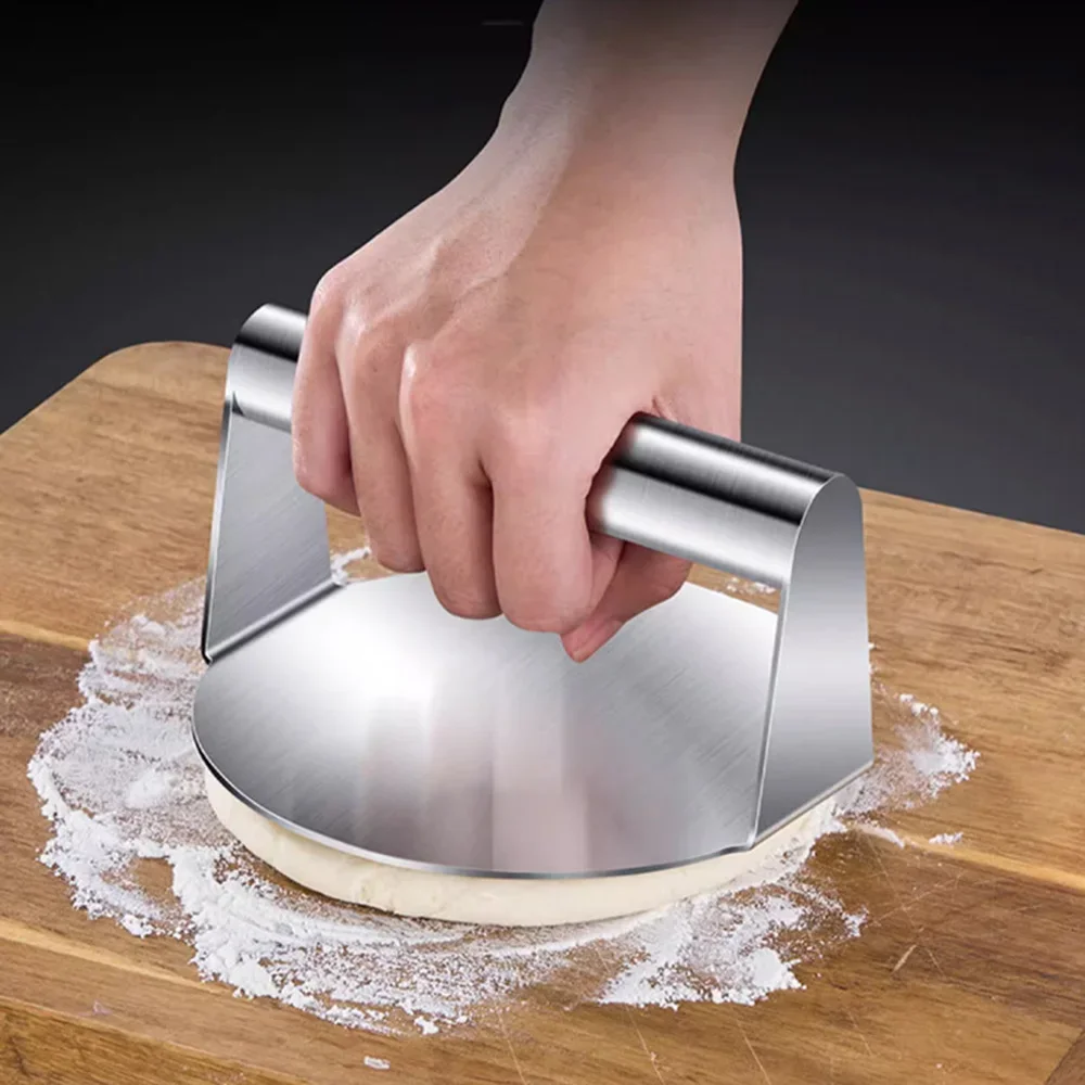 Пресс для гамбургеров из нержавеющей стали с антипригарным покрытием гриль мяса