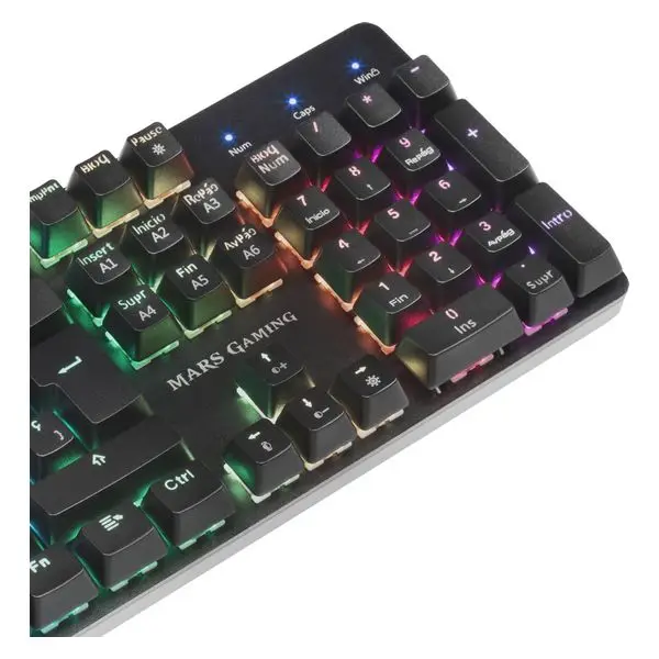 Gaming Keyboard Mars Gaming MK5BRES Black