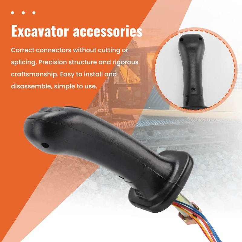 3-кнопочный джойстик экскаватора в сборе ручка шестерни для Daewoo Doosan DH DX150 215 225 300