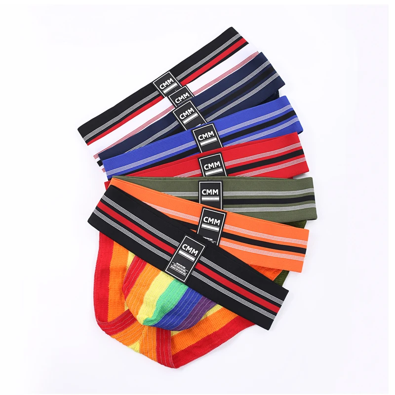 CLEVER-MENMODE Sexy Panties Mens Underwear Briefs Athletic Bikini Sport Breathable Elastic Bulge Pouch Underpants Hombre Cuecas