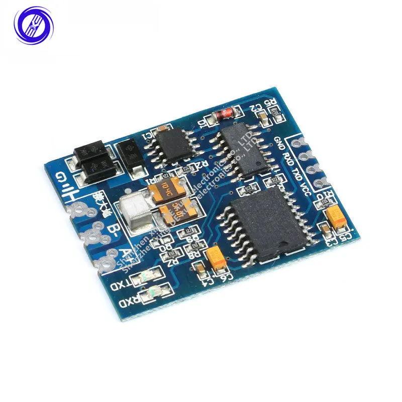 

TTL to RS485 Module RS485 to TTL Signal Converter Board 3V 5.5V Isolated Single Chip Serial Port UART Industrial Grade Module