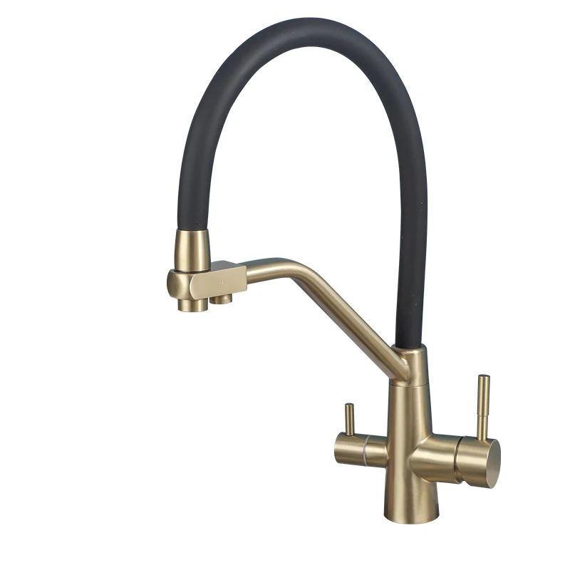 Кухонный смеситель с питьевой фильтрованной водой из нержавеющей стали 304