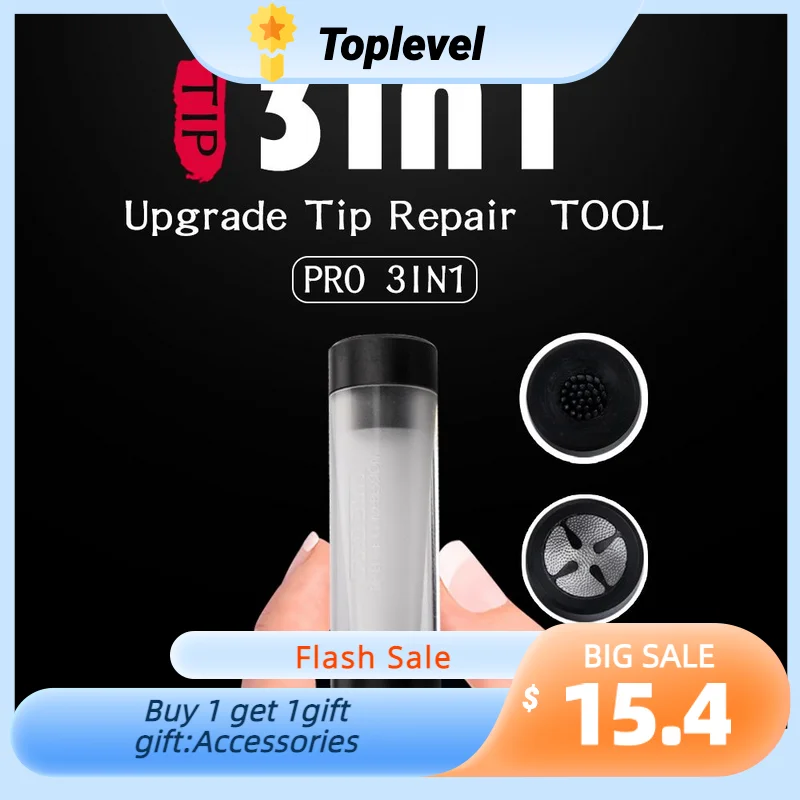 Multi-functional Tip Tool 3 in 1 Repair Acupuncture Frosted 