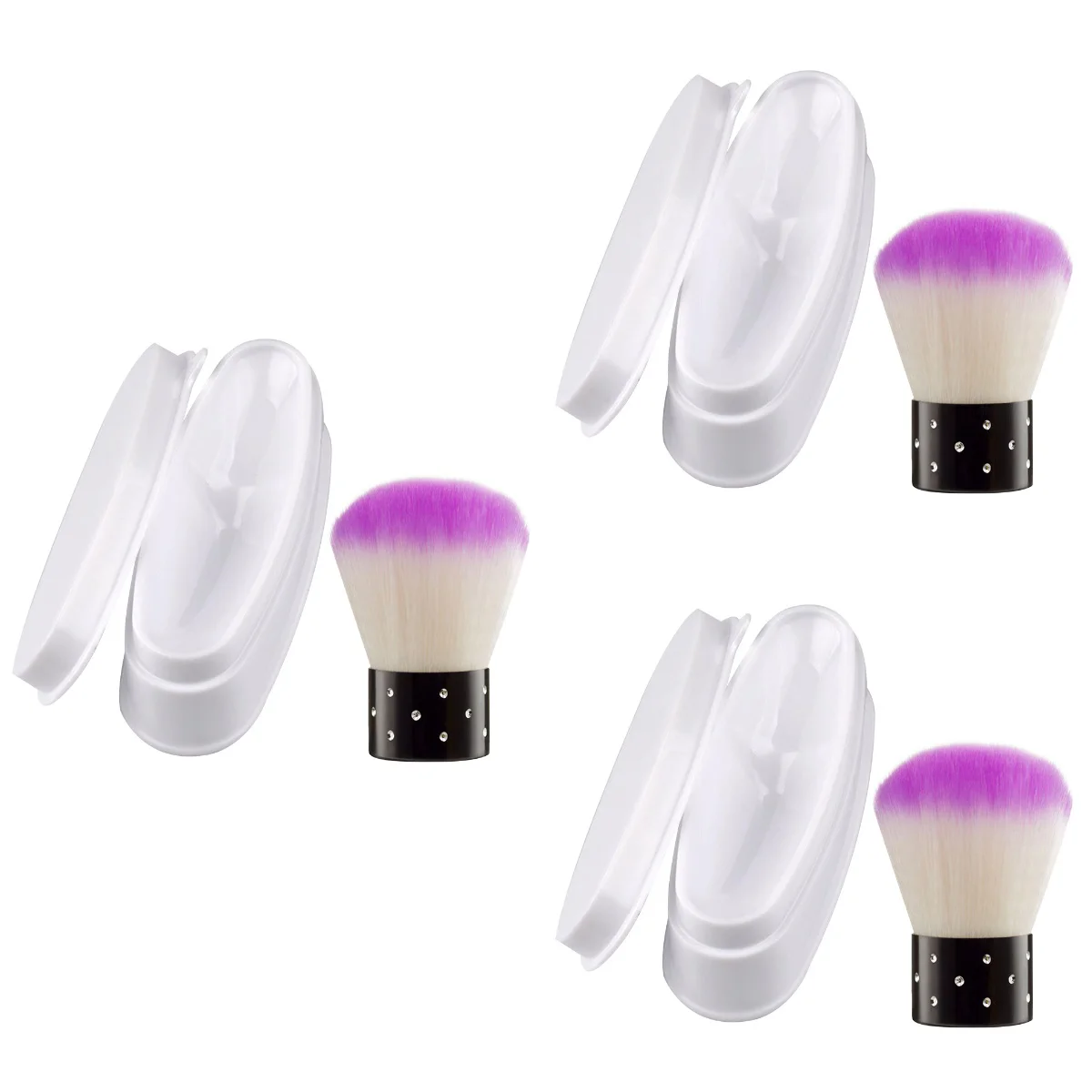 

Nail Nailspowder Dip Container Dipping Acrylic Brushes Brush Tray Recycling Accessories Storage Collector Tips Remover Glitter