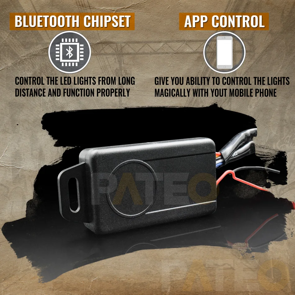 Светодиодный дьявол Демон злые глаза RGB многоцветный Bluetooth-Совместимый