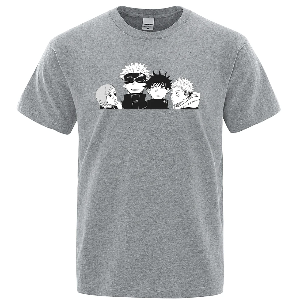 

Футболка мужская свободного кроя с принтом «Сатору годжоу»