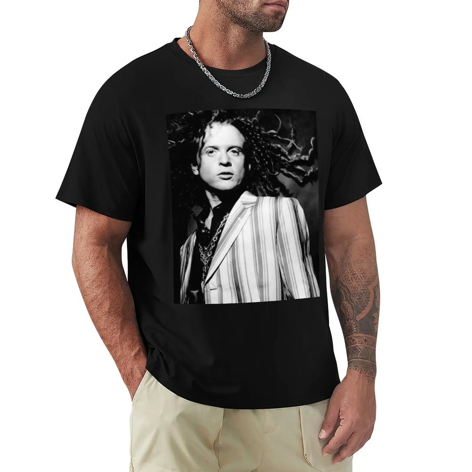 Просто красная футболка черные футболки с рисунком одежда в стиле аниме мужская