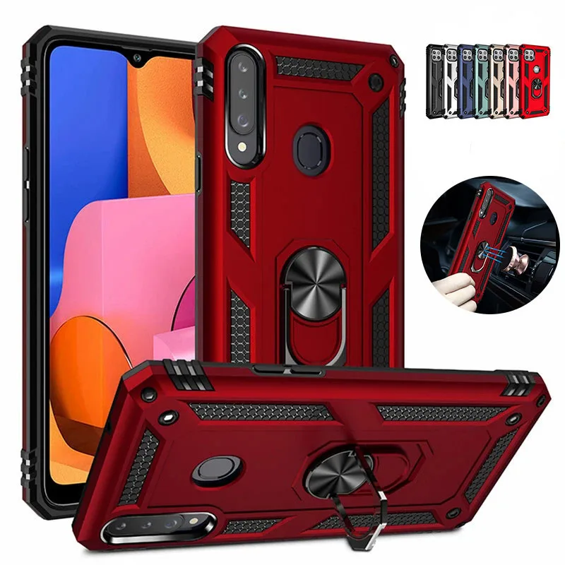 

Shockproof Ring Cover For Samsung Galaxy S23 Ultra S22 A14 A54 A34 S10 Plus S8 S9 S10E Note 8 9 Phone Case Magnet Armor Coque