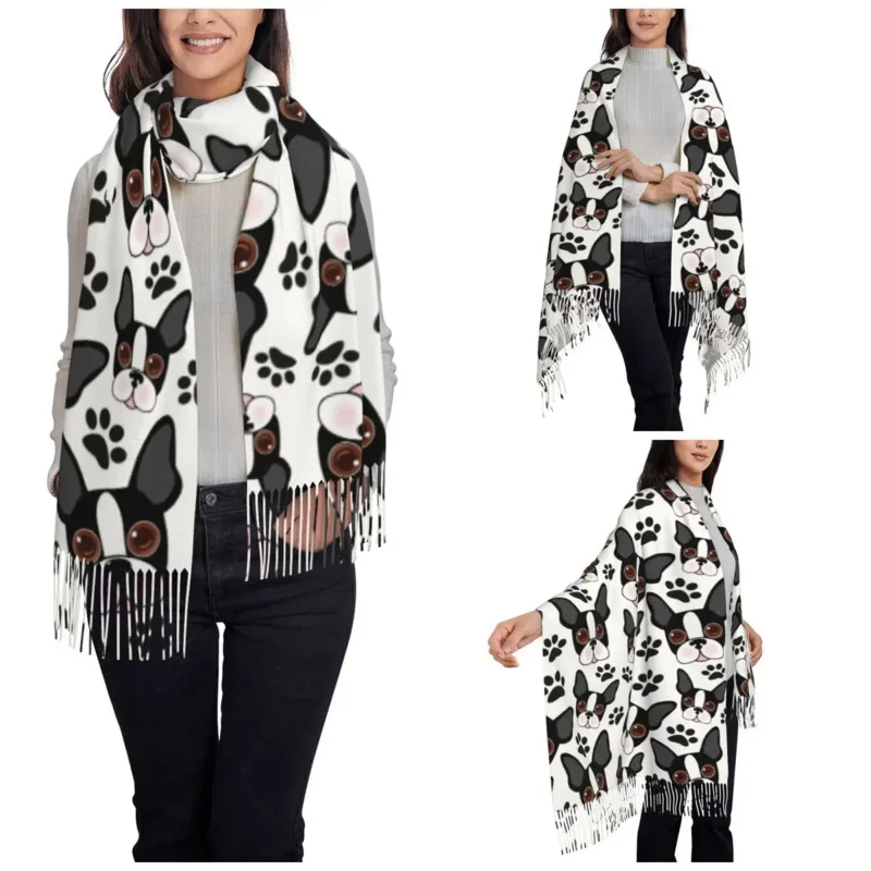 Рисунок 2 - Женский шарф с кисточками