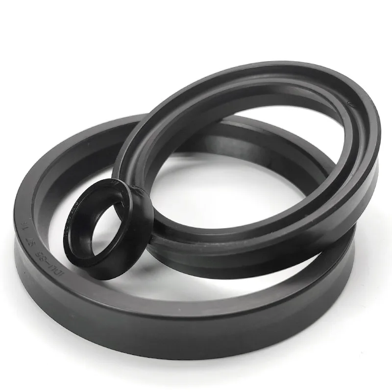 

Height 10mm NBR Hydraulic seal ring IDU piston hole oil seal YXD Hydraulic Piston Rod Grooved U Lip O Ring Gasket Oil Seal
