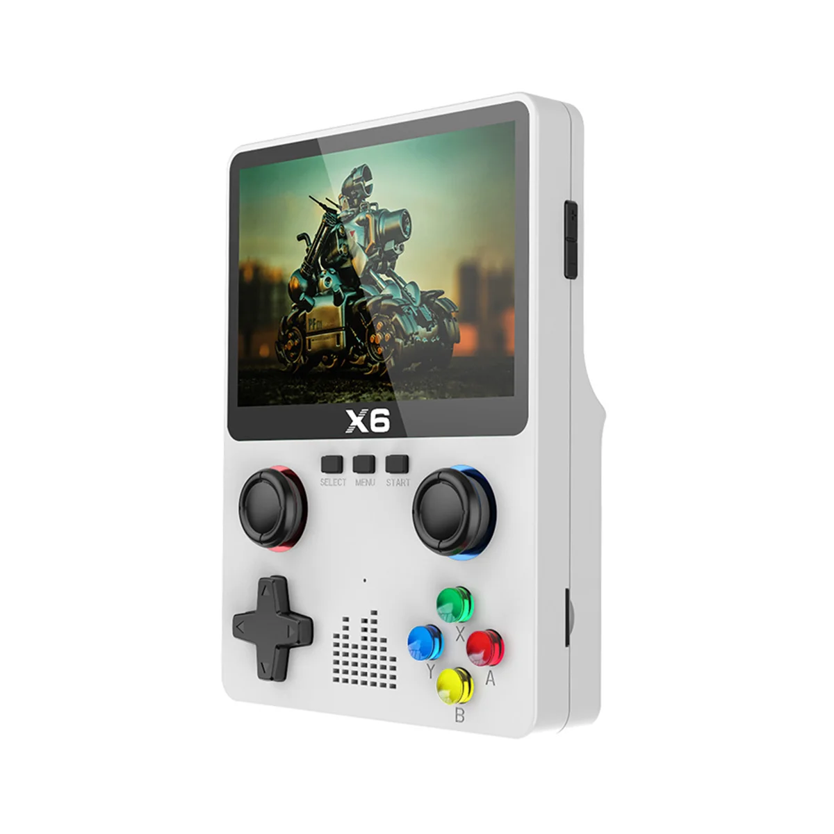 

Portable X6 Handheld Game Player 3.5Inch IPS Screen 11 Simulators GBA Video Game Console Gifts for Kids-White