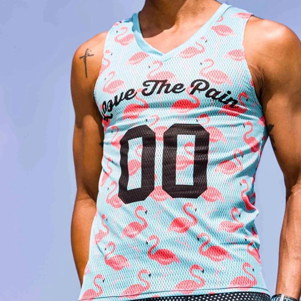 

Love The Pain Summer Men's Cycling Jersey Breathable Vest Tops Bike Shirt Ropa Ciclismo Bike Tops Quick -dry Basebottoming Shirt