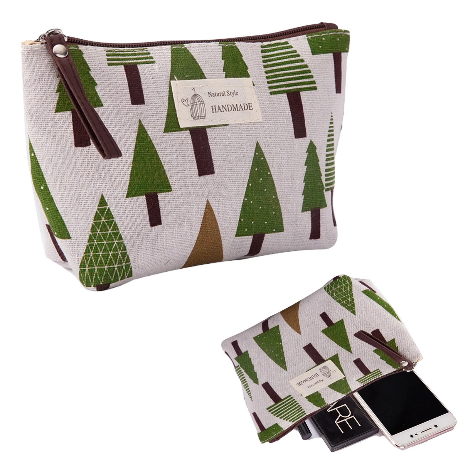

Make Up Bag Organizer With Zipper Canvas Cosmetic Bags Travel Pouch Storage Case Travel Toiletry Bag Organizer For Women And