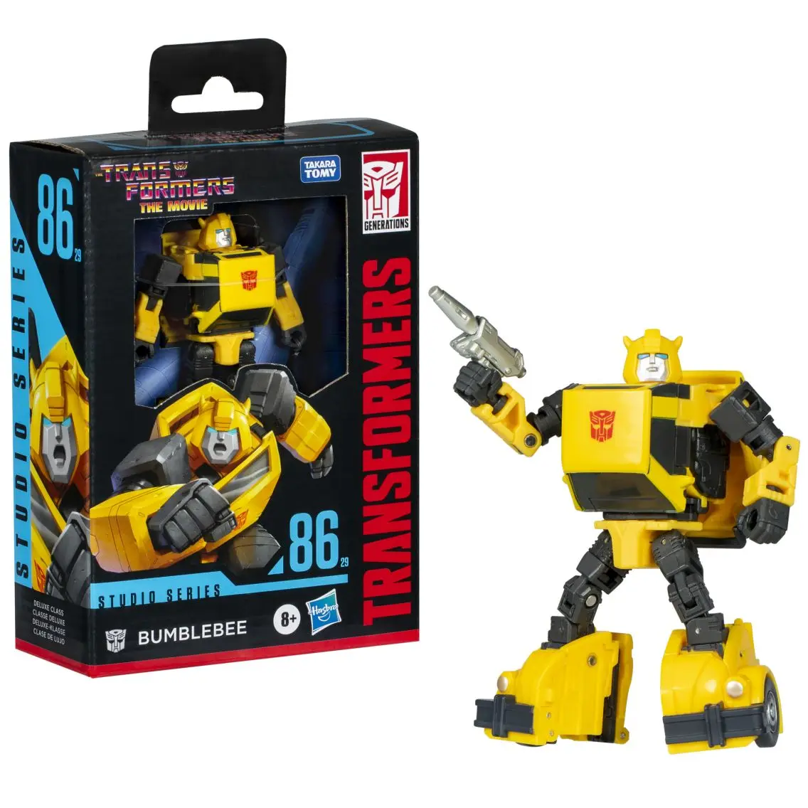 Экшн-фигурки Hasbro Transformer Studio Series: Deluxe The Трансформеры: Movie 86-29 Bumblebee в наличии аниме
