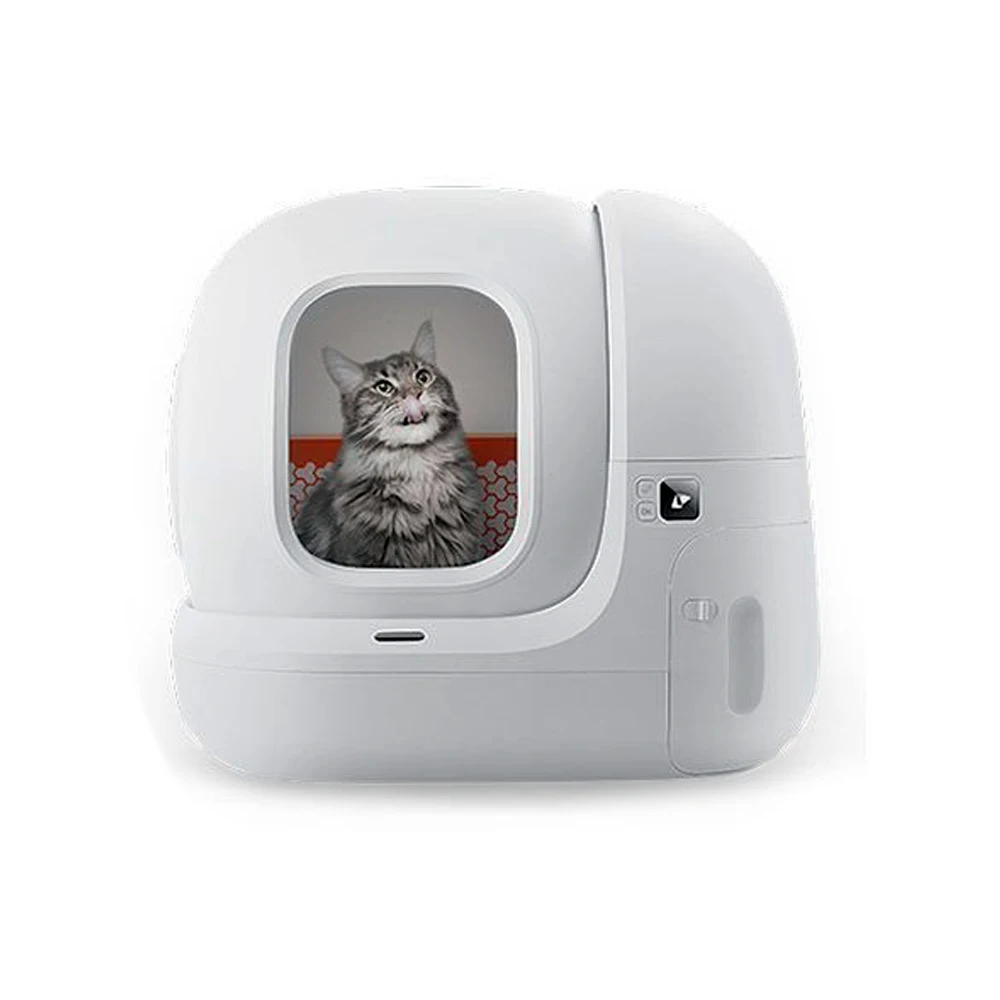 

Умный полностью закрытый Большой кошачий наполнитель 7L, автоматический Электрический кошачий наполнитель с защитой от брызг