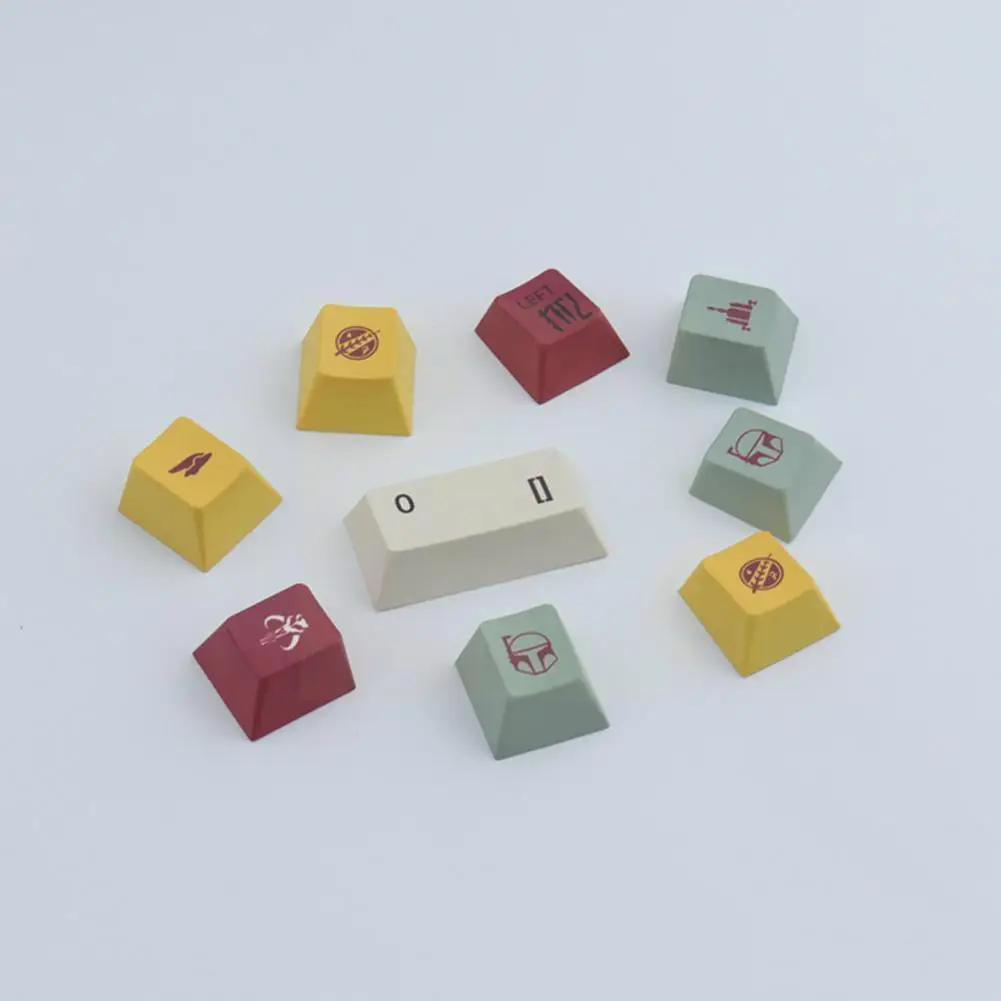 

129 S Pbt Five-sided Sublimation Caps Set For Gmk Caps Q7l5